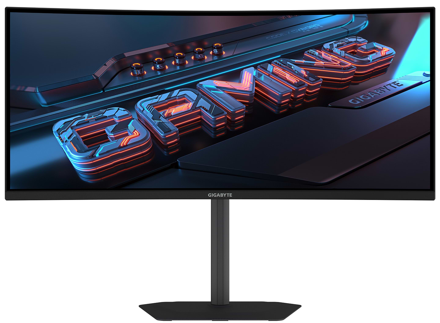 Монітор ігровий Gigabyte G34WQCP Gaming Monitor - Фото 1