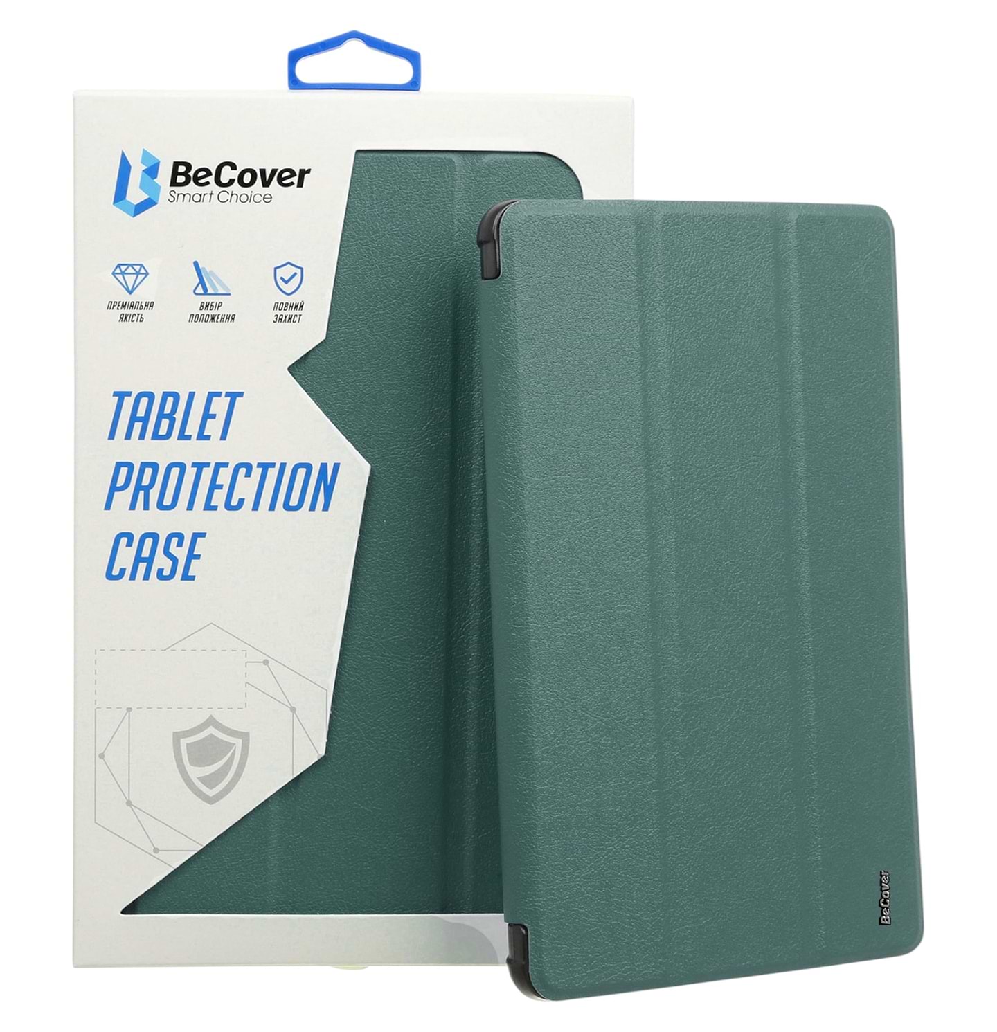 Чохол для планшету BeCover Smart Case for Teclast T50 2022 11" Dark Green (709898) - Фото 1