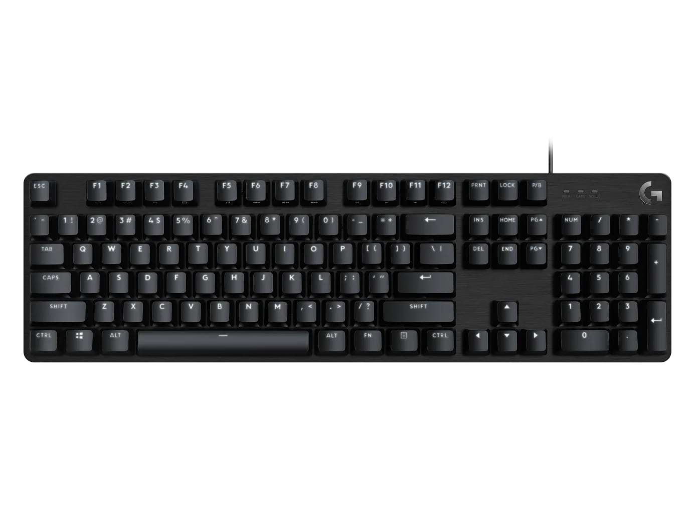 Клавиатура проводная игровая Logitech G413 SE Mechanical Tactile Switch USB Black UA (920-010437) - Фото 1