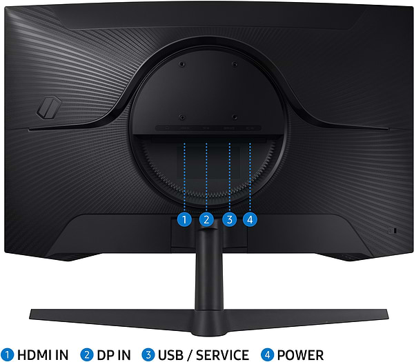 Фото - Монитор игровой Samsung Odyssey G5 (LS27CG550EIXCI)