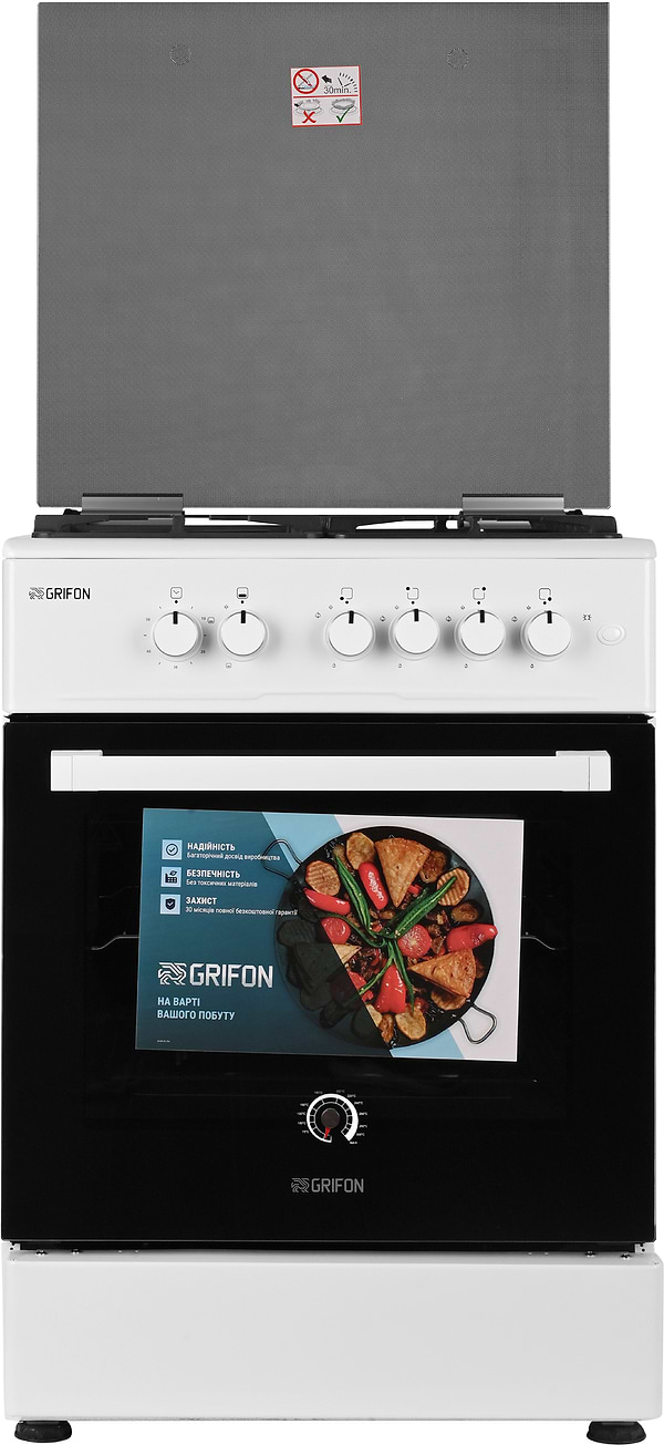 Фото - Плита газова Grifon G643W-CAWB3