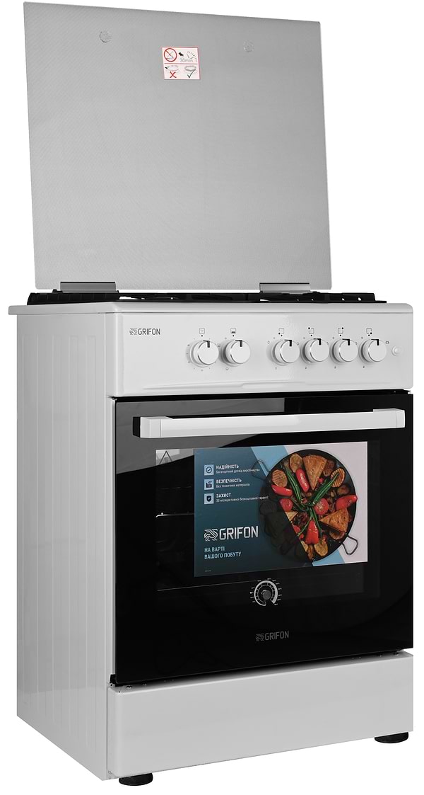 Фото - Плита газова Grifon G643W-CAWB3