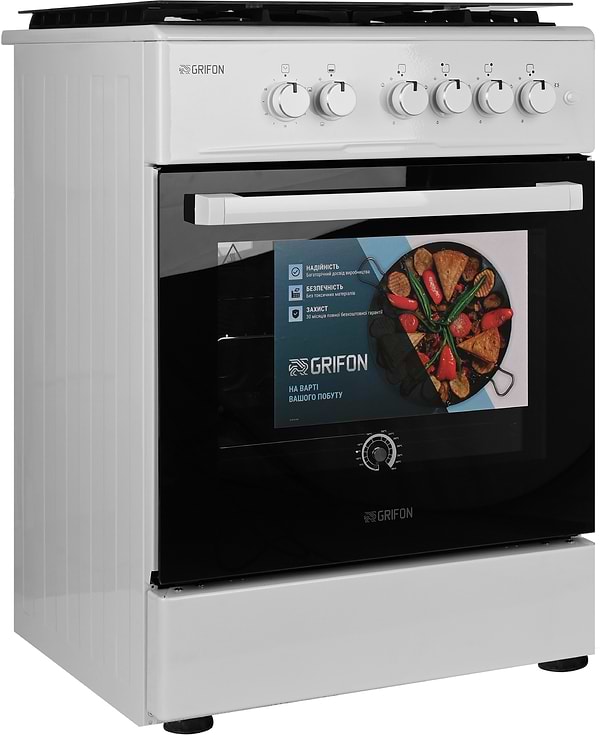 Фото - Плита газова Grifon G643W-CAWB3
