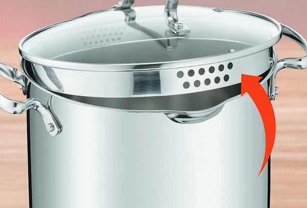 Фото - Набор посуды Tefal G719SA74 Duetto+ 10 пр. с ковшом (кастр. 24/22/20/18 с/кр., ковш 16 см с/кр)