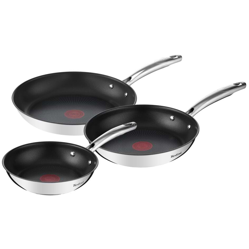 Набір сковорідок Tefal G732S334 Duetto+  20/24/28 см - Фото 1