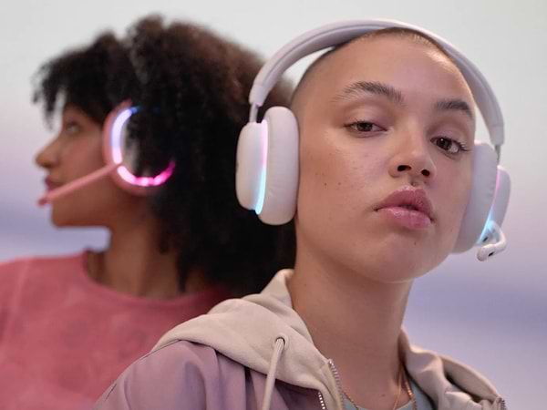 Фото - Гарнитура беспроводная игровая Logitech G735 Wireless Gaming Headset OFF WHITE (981-001083)