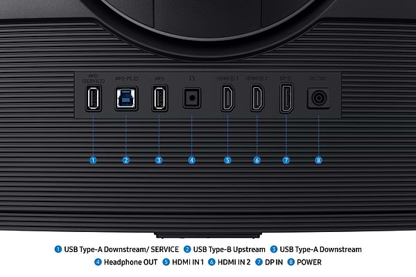 Фото - Монитор игровой Samsung Odyssey G7 (LS37FG756EIXUA)