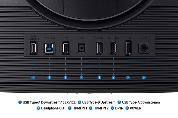Фото - Монітор ігровий Samsung Odyssey G7 (LS40FG756EIXUA)