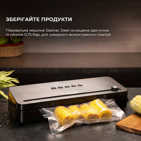 Фото - Вакууматор Cecotec SealVac 140 SteelCut (CCTC-04258)