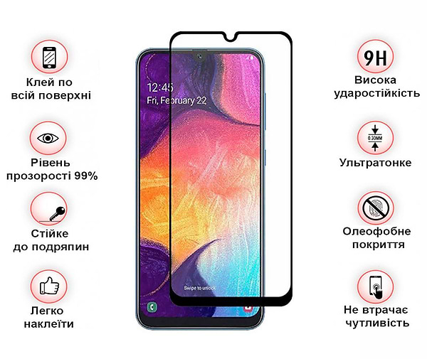 Фото - Захисне скло для смартфону BeCover ZTE Blade A53 Pro Black (709756)