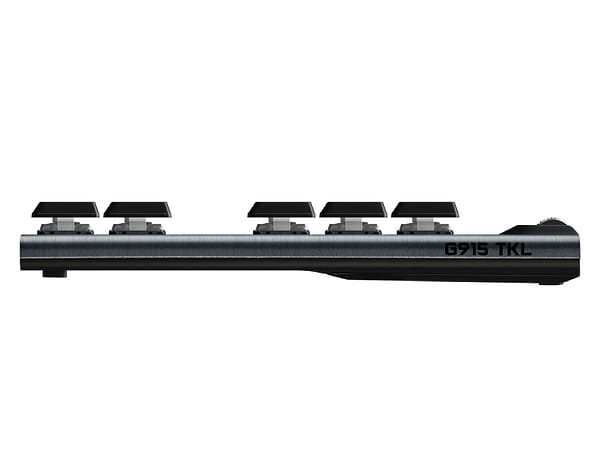 Фото - Клавіатура бездротова ігрова Logitech G915 TKL Tenkeyless LIGHTSPEED RGB Mechanical Tactile Switch Carbon UA (920-009503)