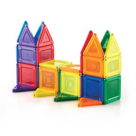 Фото - Магнитный конструктор Guidecraft PowerClix Solids, 44 детали (G9421)