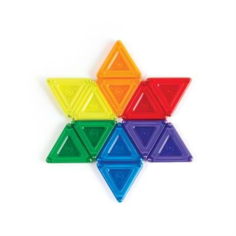 Фото - Магнитный конструктор Guidecraft PowerClix Solids, 44 детали (G9421)