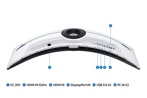 Фото - Монітор ігровий Samsung Odyssey Neo G9 G95NC (LS57CG952NIXUA)