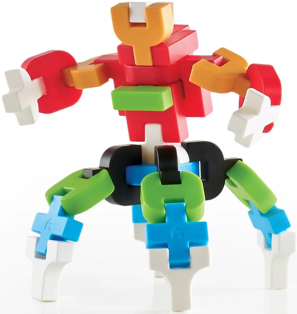 Фото - Пластиковий конструктор Guidecraft IO Blocks з доповненою 3d реальністю, 76 деталей (G9600)