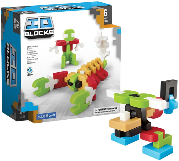 Фото - Пластиковий конструктор Guidecraft IO Blocks з доповненою 3d реальністю, 76 деталей (G9600) Фото - Пластиковий конструктор Guidecraft IO Blocks з доповненою 3d реальністю, 76 деталей (G9600)