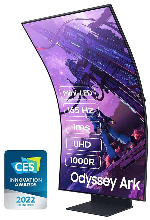 Фото - Монитор игровой Samsung Odyssey Ark (LS55BG970NIXCI)