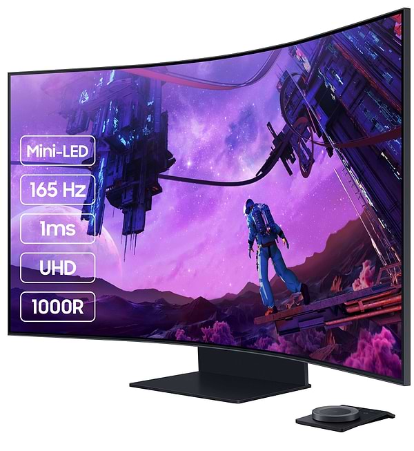 Фото - Монитор игровой Samsung Odyssey Ark (LS55BG970NIXCI)