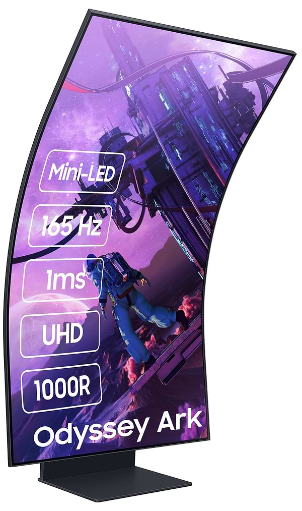 Фото - Монитор игровой Samsung Odyssey Ark (LS55BG970NIXCI)