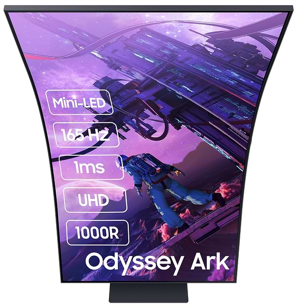 Фото - Монитор игровой Samsung Odyssey Ark (LS55BG970NIXCI)