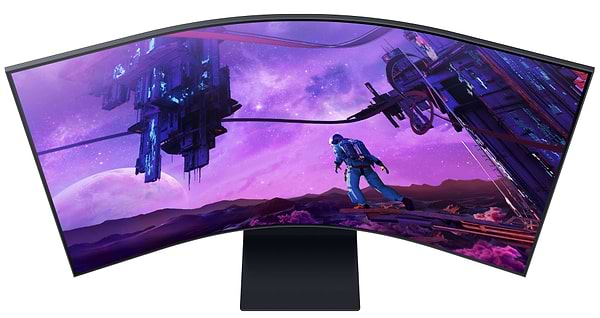 Фото - Монитор игровой Samsung Odyssey Ark (LS55BG970NIXCI)