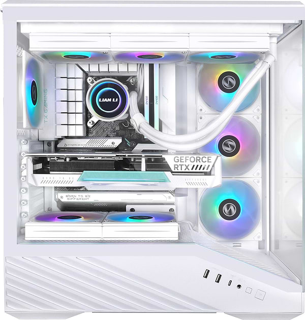 Фото - Корпус Lian Li V100 White (G99.V100W.00)