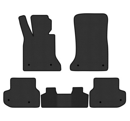 EVA коврики в салон авто EVAtech для 5 Series (F10) RWD Restyling BMW 2013-2017 6 поколение Sedan USA (BM34108C5BW8RBB)