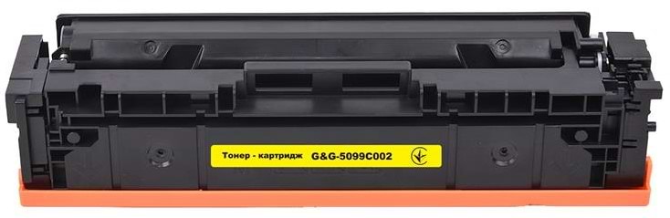 Картридж для лазерных принтеров/МФУ G&G for Canon 067 MF651Cw/MF655Cdw/MF657Cdw/LBP631Cw/LBP633Cdw Yellow (G&G-5099C002)