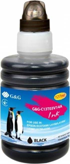Чернила G&G для Epson L4150/L4160 Black, контейнер 127 мл (G&G-C13T03V14A) - Фото 1