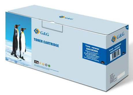 Картридж для лазерных принтеров/МФУ G&G HP LJ P3015 series (max) Black (G&G-CE255X) - Фото 1