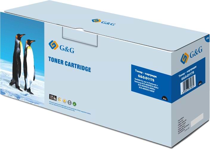 Картридж-тонер G&G Samsung SCX-4650N/SCX-4655FN Black (G&G-D117S)