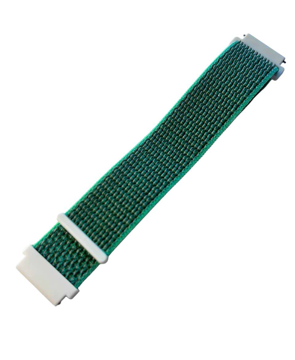 Фото - Ремінець для смарт-годинника BeCover Elastic Nylon Style for Honor MagicWatch 2 / Huawei Watch 3 Pro Classic 46mm Gray-Green (710527)