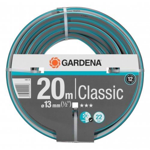Фото - Шланг поливочный Gardena Classic 13 мм 1/2" 20 м (18003-20.000.00)