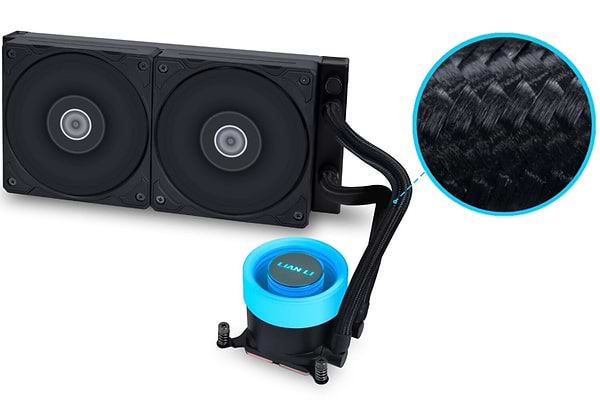 Фото - Водяна система охолодження Lian Li GA II Lite 240P Black (G89.GA2L24PB.00)