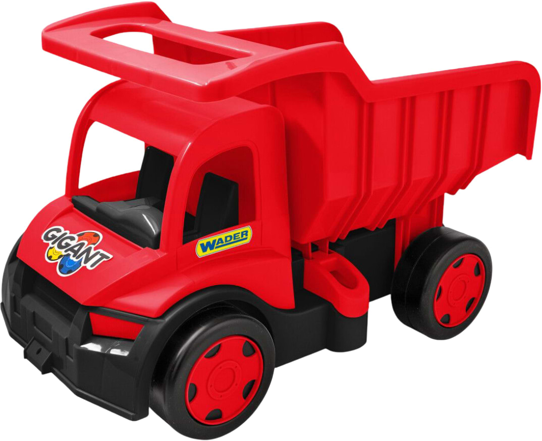 Базовый игровой транспорт для малыша Wader Грузовик гигант красный (65028)