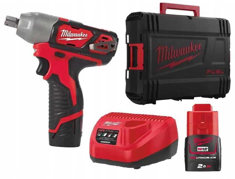 Гайковерт аккумуляторный Milwaukee 1/2" M12 BIW12-202C, 138Нм (4933447133)