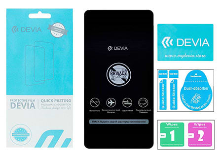 Захисна плівка для смартфону DEVIA Privacy for Samsung Galaxy A01 (DV-SM-A01CR)