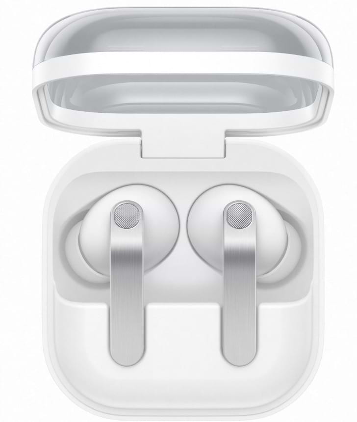 Купити Навушники вкладиші бездротові TWS Samsung Galaxy Buds4 Pro White (SM-R640NZWASEK) - Фото 1 Навушники вкладиші бездротові TWS Samsung Galaxy Buds4 Pro White (SM-R640NZWASEK) - Фото 1