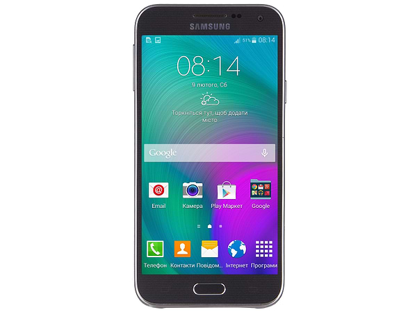 Фото - Смартфон Samsung E500H/DS Galaxy E5 Black
