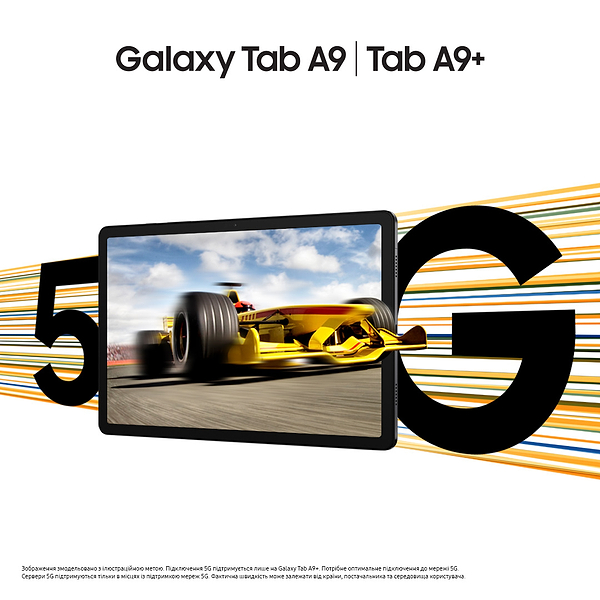 Фото - Планшет Samsung Galaxy Tab A9+ WF 6/128GB Graphite (SM-X210RZAREUC)