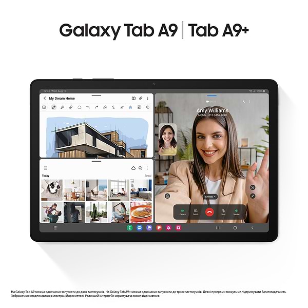Фото - Планшет Samsung Galaxy Tab A9+ WF 6/128GB Graphite (SM-X210RZAREUC)