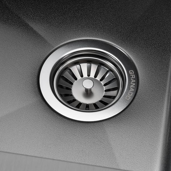 Фото - Мийка кухонна GRANADO Galera S201 black textures