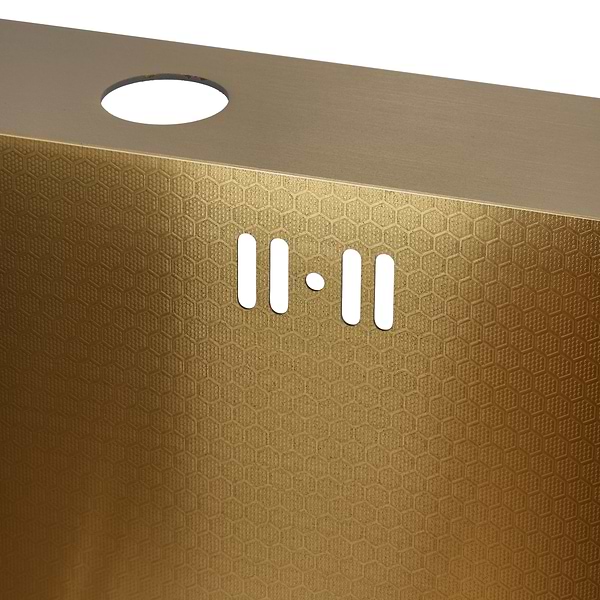 Фото - Мийка кухонна GRANADO Galera S201 gold honeycomb