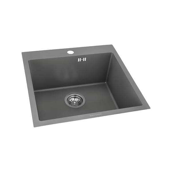 Фото - Мийка кухонна GRANADO Galera S201 grey Textures