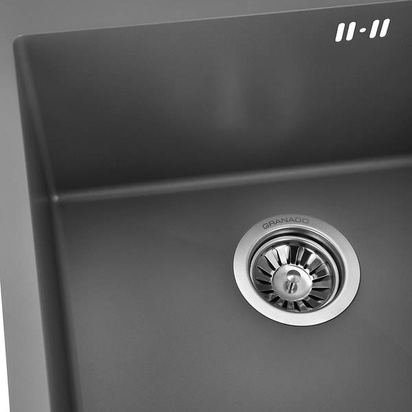 Фото - Мийка кухонна GRANADO Galera S201 grey Textures