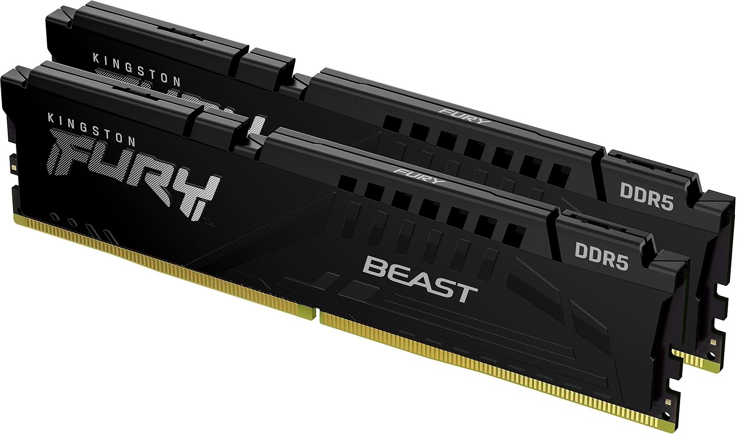 Память DDR Kingston Fury Beast DDR5-5200 64Gb (2x32GB) CL40-40-40 1.25V XMP (KF552C40BBK2-64)