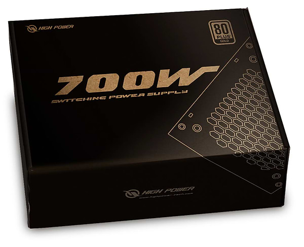 Фото - Блок питания для ПК HighPower 700W 80+ GOLD (HP1-J700GD-F12S)