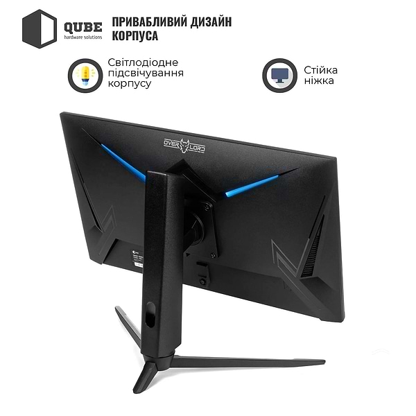 Фото - Монітор ігровий QUBE Overlord G25F360H