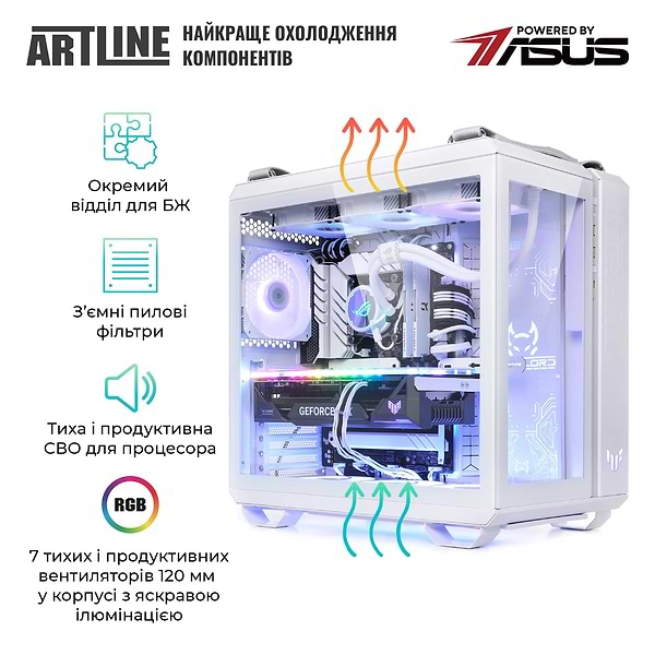 Фото - Системний блок Artline Overlord GT502 (GT502v89w)