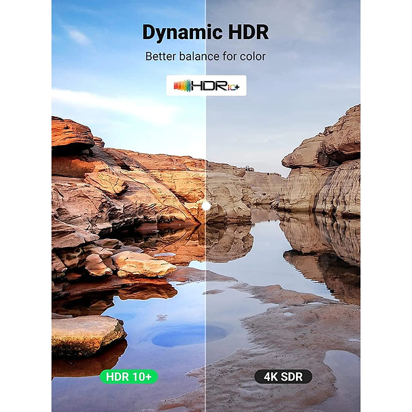 Фото - Кабель HDMI UGREEN HD135 HDMI - HDMI 8K 1.5m Gray (70320)